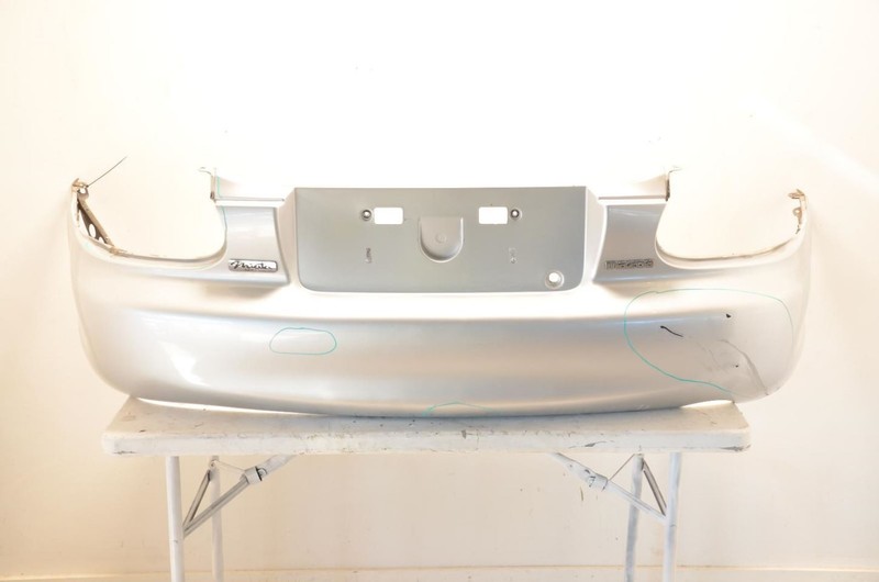 99-00 Mazda Mx-5 Miata NB Silver Rear Bumper Cover Assembly
