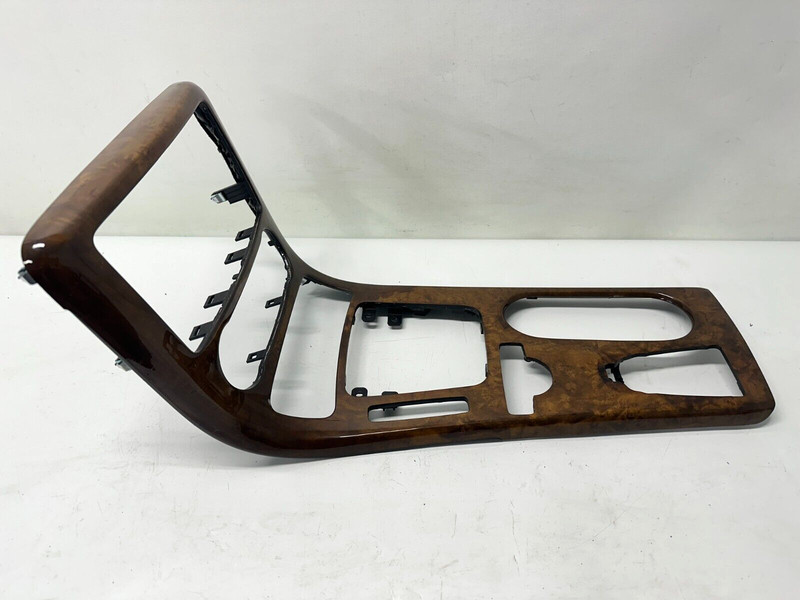 π’ 2012-2016 Mercedes-Benz SLK250 OEM CENTER CONSOLE TRIM BEZEL BROWN WOOD