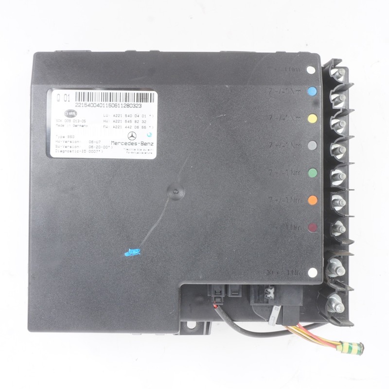 2007-2013 Mercedes S550 W221 Electric Power Supply Control Fuse Box Module OEM