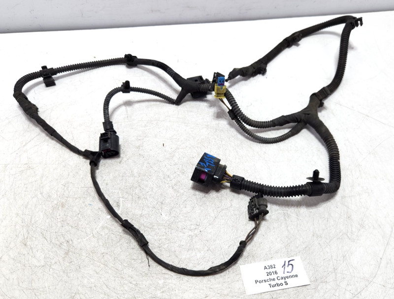 ✅ 11-18 OEM Porsche Cayenne Turbo 958 Front Frame Wire Wiring Harness