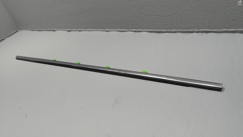 2014-2020 ACURA MDX REAR LEFT DRIVER SIDE DOOR BELT CHROME MOLDING OEM