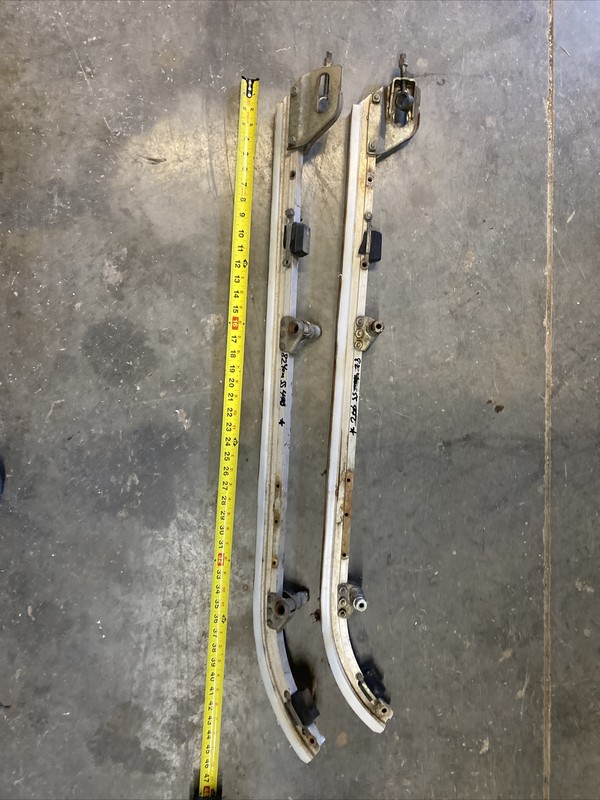 1982 - 1985 VINTAGE YAMAHA Snowmobile SS440 rear suspension skid rails good