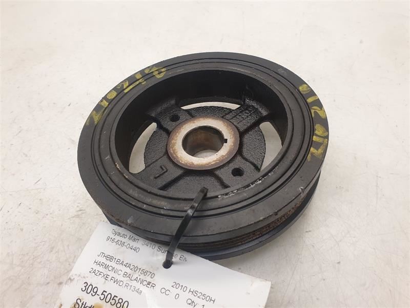 07-11 TOYOTA CAMRY 2.4L 4CYL ENGINE HARMONIC BALANCER ASSEMBLY 2AZFXE