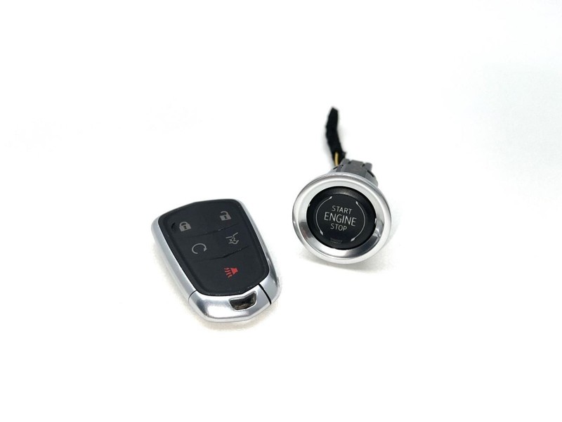 19-24 CADILLAC XT4 IGNITION PUSH BUTTON SWITCH W/KEY 72K -PREMIUM LUXURY- 66859