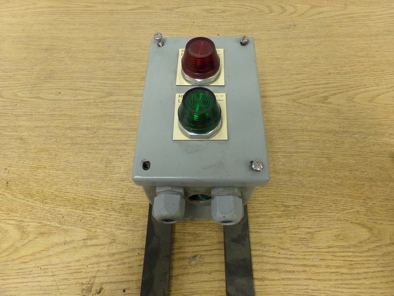 Webb BB-951290 Type 12 Enclosure w/ Demko AB Red/Green Switches 800T-Q24