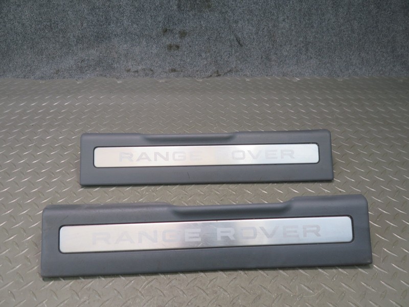 2012-2019 RANGE ROVER EVOQUE L538 4DR FRONT DOOR SCUFF STEP SILL PLATE TRIM SET