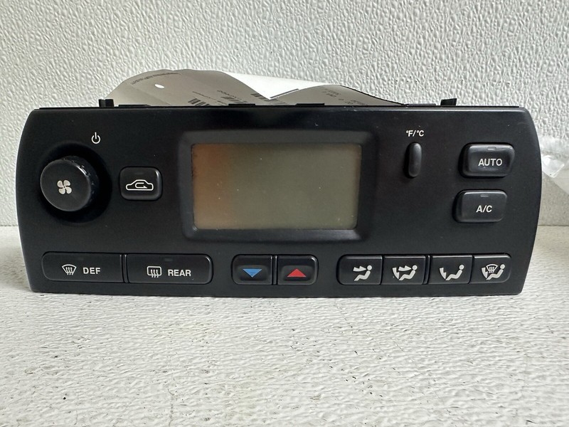 2002-2003 Jaguar X Type Auto Heat A/C Temp Climate Control Switch Panel HVAC Oem