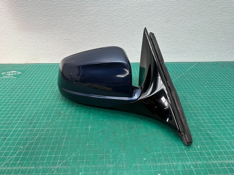 11-13 BMW F10 528 535 550 RIGHT PASSENGER SIDE REAR VIEW DOOR MIRROR Blue A76 OE