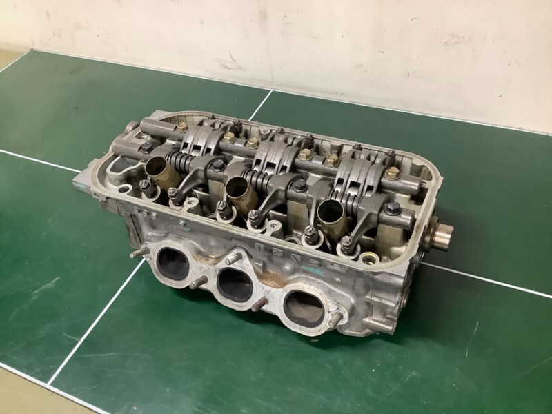 00-02 Accord 3.0L V6 Rear Engine Cylinder Head w/ Valves Cam P8A Used OEM