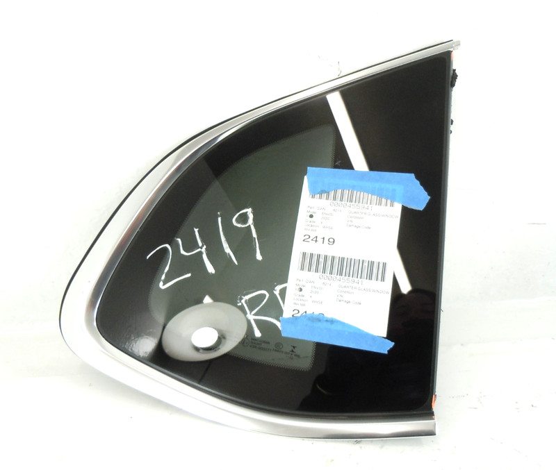 2016-2020 Buick Envision Rear Quarter Window Glass Passenger Right OEM
