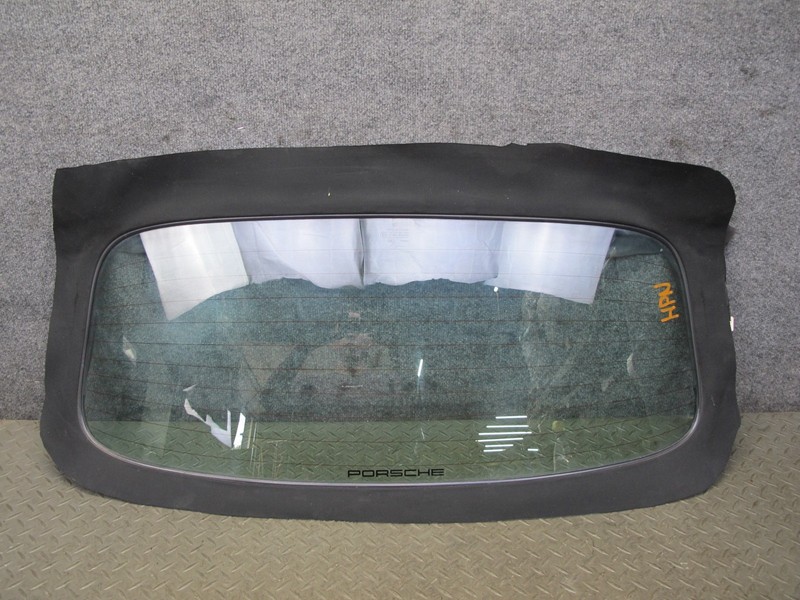 1999-2005 PORSCHE 911 CARRERA 996 CONVERTIBLE REAR BACK WINDSHIELD WINDOW GLASS