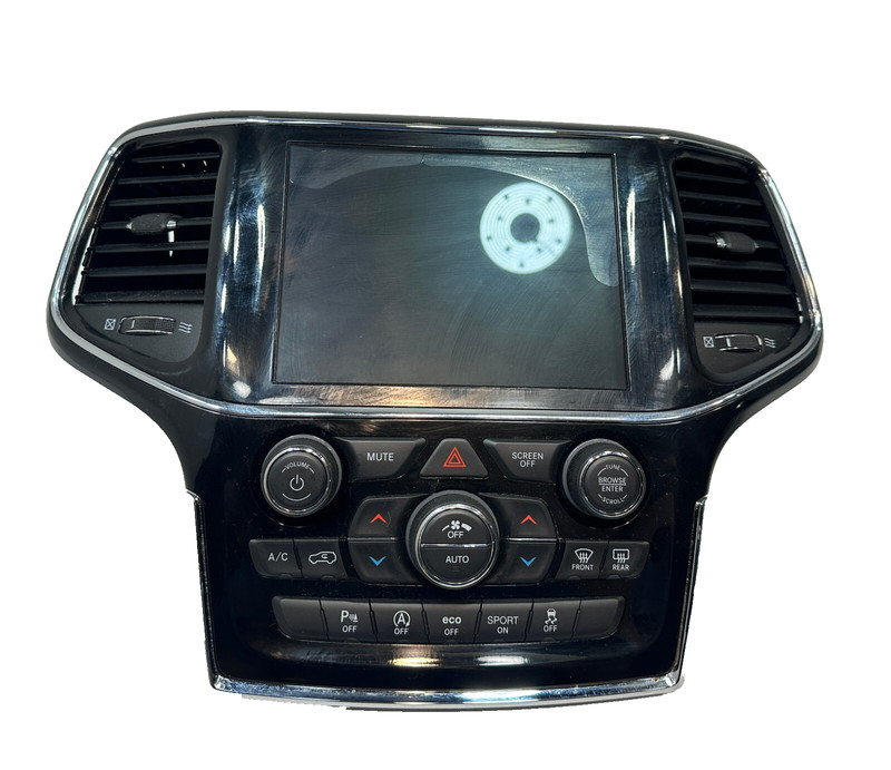 DEFECT!!!19-21 JEEP GRAND CHEROKEE WK DASHBOARD8.4" SCREEN DISPLAY MONITOR OEM