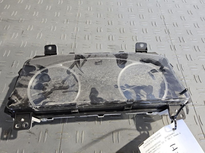 2016 Toyota Camry Speedometer Instrument Cluster 2.5L MPH