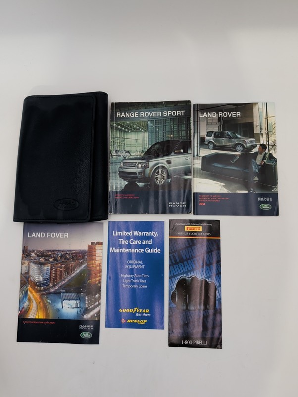 2011 Range Rover Sport Owners Manual Handbook Original Set With Case