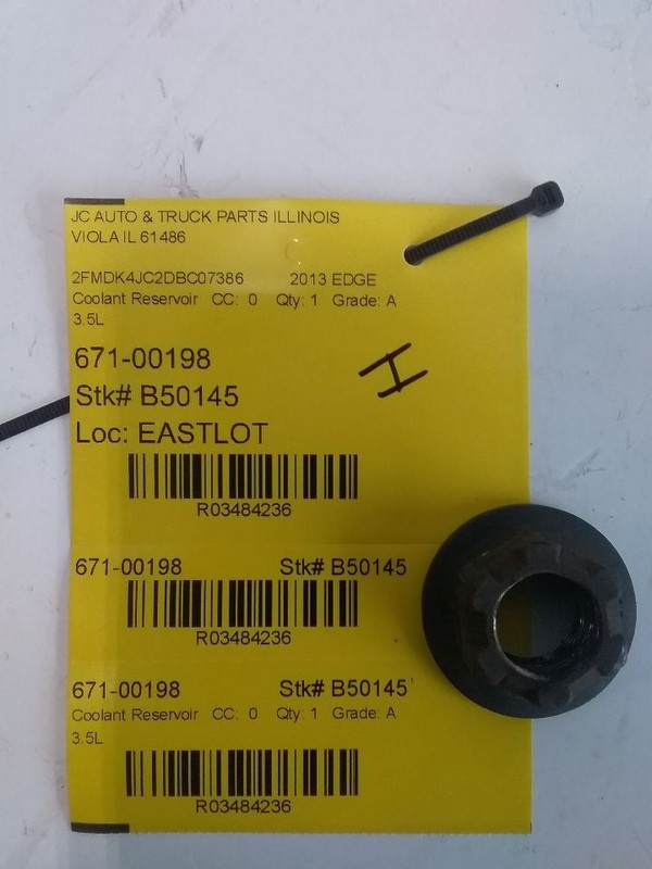 Coolant Reservoir Fits 07-15 MKX 3484236