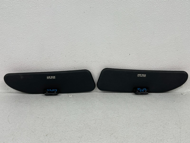 ⭐96-02 BMW Z3 FRONT LEFT & RIGHT SUN VISOR BLACK WITH MIRROR OEM LOT2314