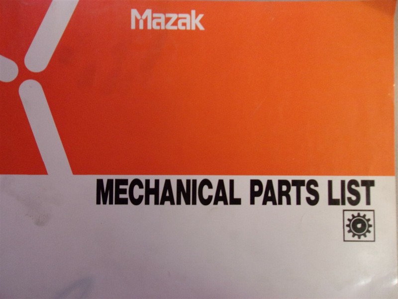 Mazak Mechanical Parts List 107570 1/2 *FREE SHIPPING*