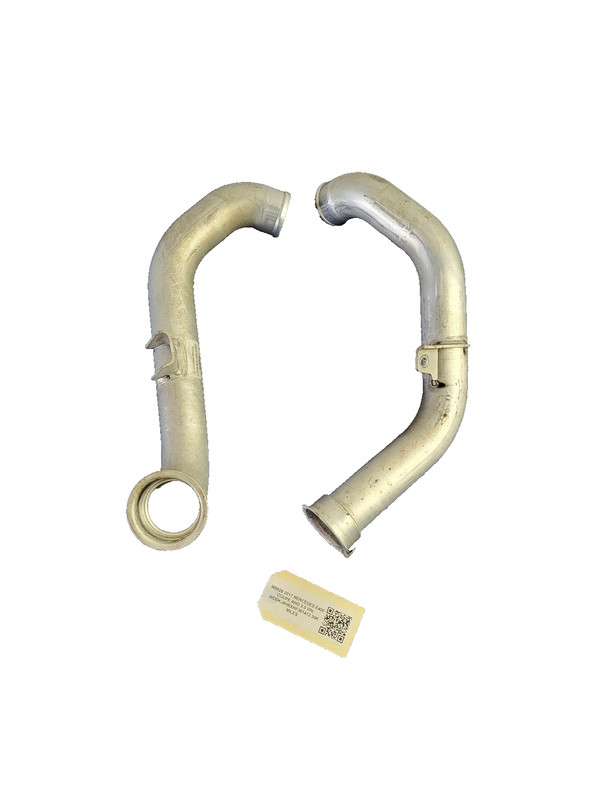 2015-2017 MERCEDES E400 COUPE SET Left & Right Intercooler Air Hose OEM 3.0L AWD