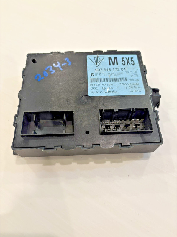 05-08 Porsche 911 997 Boxster Cayman 987 Anti-Theft Alarm Control Module