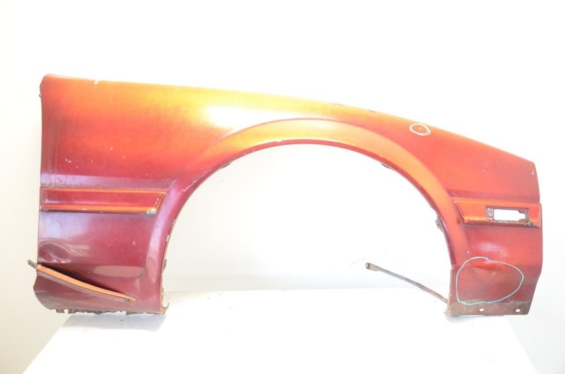 84-85 Nissan 300ZX 2+0 Red Passenger Right Front Fender Assembly
