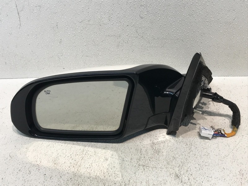 2009-2014 Nissan Maxima Mirror LH Left Driver Side View White OEM