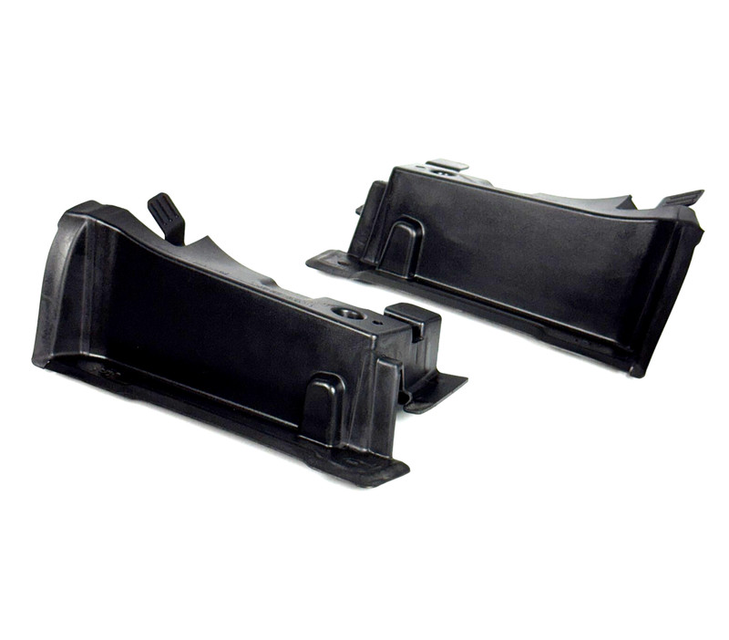 📌19-25 VOLVO XC40 FRONT LEFT & RIGHT WINDSHIELD COWL BONNET HINGE COVER SET OEM