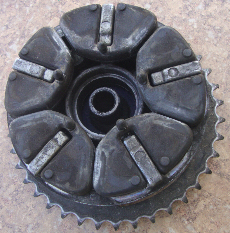 1996 Suzuki Katana GSX600F GSX 600 Rear Chain Drive Sprocket Gear Cush Back k4