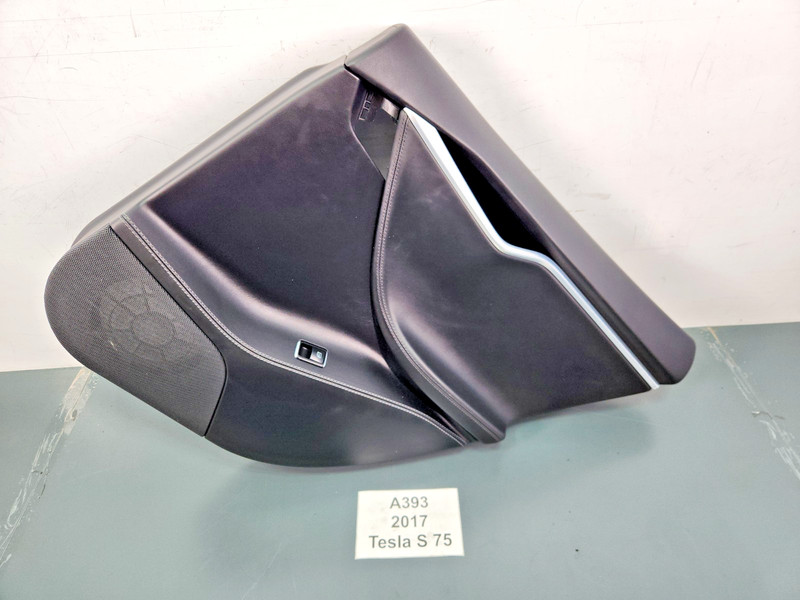 ✅ 12-20 OEM Tesla Model S Rear Right Passenger Interior Door Card Trim Panel