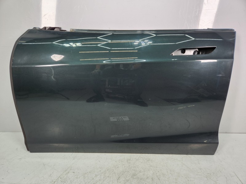 ✅ 12-16 OEM Tesla Model S Front Left Driver Door Shell Panel Green *NOTE