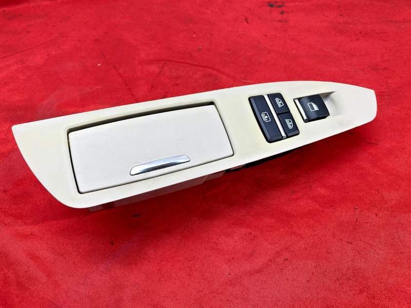 09-15 BMW F01 F02 7 Series Rear Left Side Window Control Switch Trim Beige OEM✅