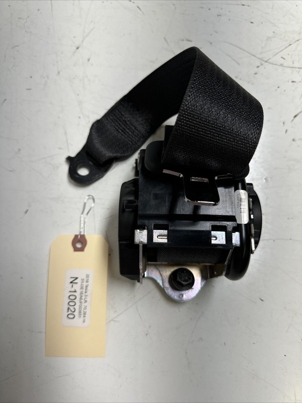 2017-22 TESLA MODEL 3 REAR LEFT RIGHT SEAT BELT RETRACTOR 1081281-01-E 10020 B15