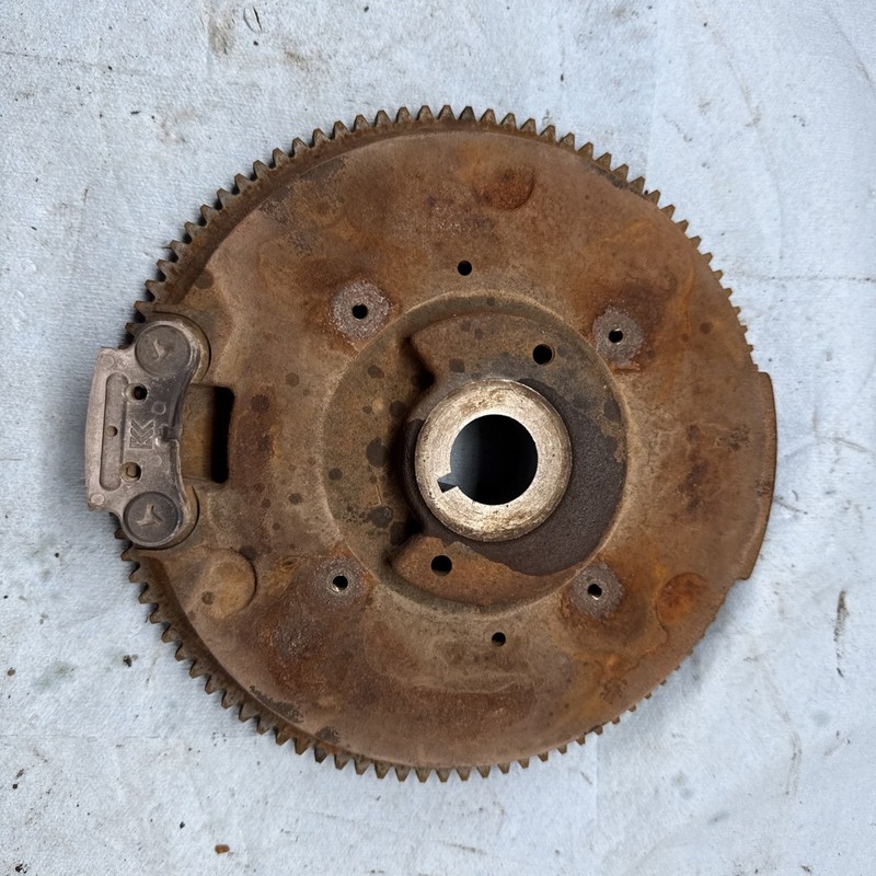 OEM John Deere STX38 (Yellow Deck) Lawn Mower 12.5 Hp Kohler Motor Flywheel Good