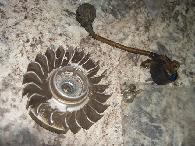 Stihl 044 coil and flywheel OEM chainsaw part onlybin 728