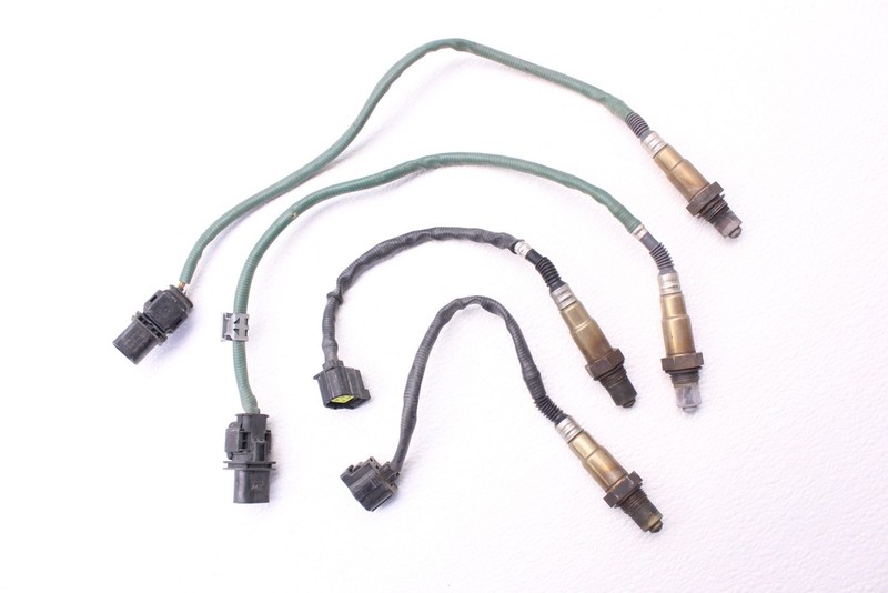 MERCEDES E350 207 TYPE CONVERTIBLE OXYGEN O2 SENSORS LAMBDA SENSOR SET OF 4 *59K