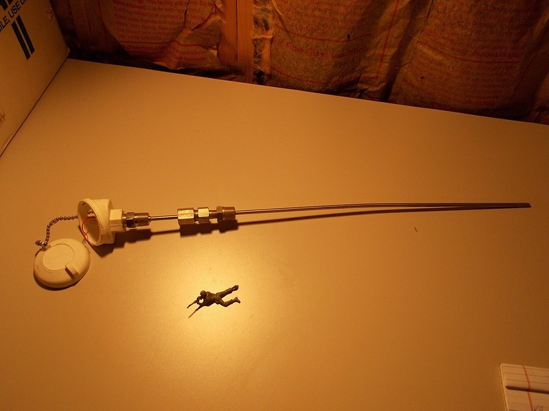 Temperature Detector Probe Assembly w/ White Plastic Head *FREE SHIPPING*