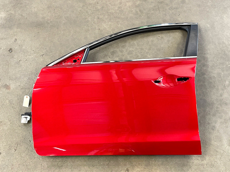 ⭐2013-2022 ACURA ILX FRONT LEFT DRIVER EXTERIOR DOOR SHELL PANEL RED OEM LOT2501