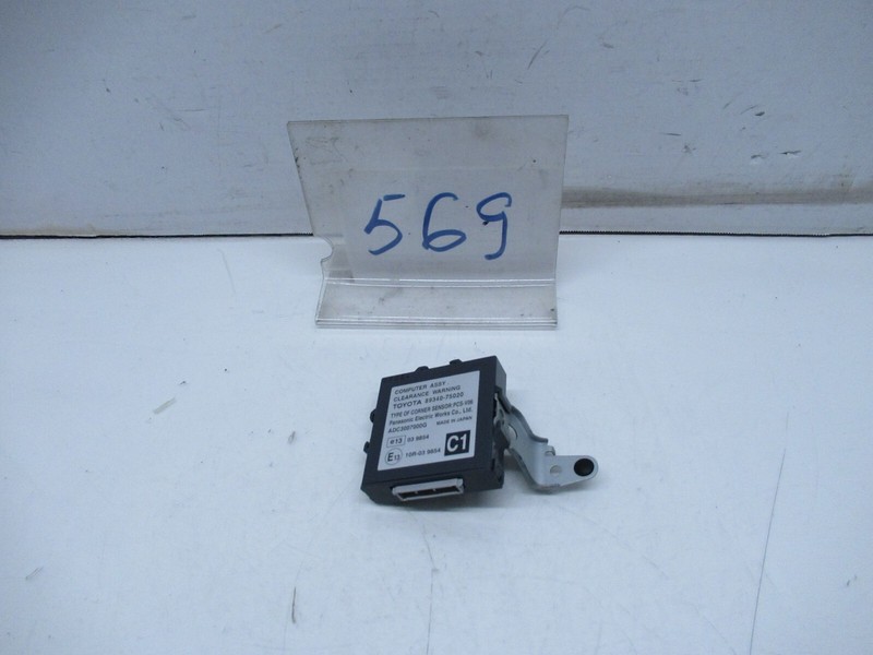10-12 LEXUS HS250H CLEARANCE WARNING COMPUTER CONTROL MODULE OEM