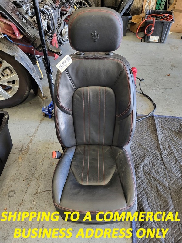 Used Oem Maserati Left Driver Front Seat for 2014-2016 Ghibli