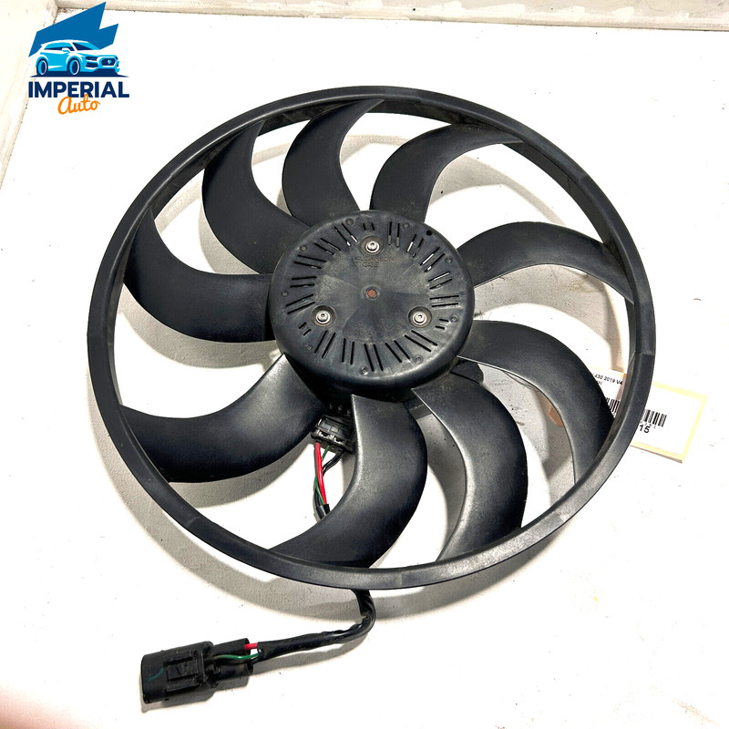 2017-20 BMW 430I XDrive ENGINE COOLING RADIATOR FAN MOTOR & BLADE OEM