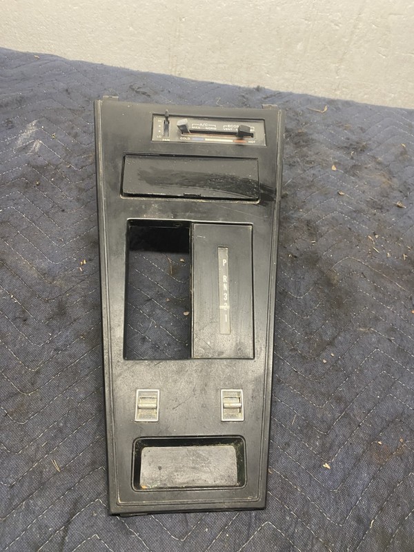1979 Corvette Console Cover OEM