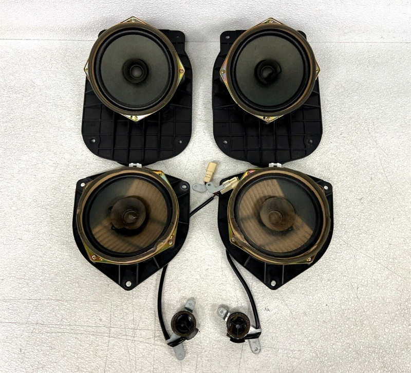 ⭐2000-2006 TOYOTA TUNDRA SR5 FRONT & REAR SOUND SYSTEM SPEAKER SET OEM LOT2580