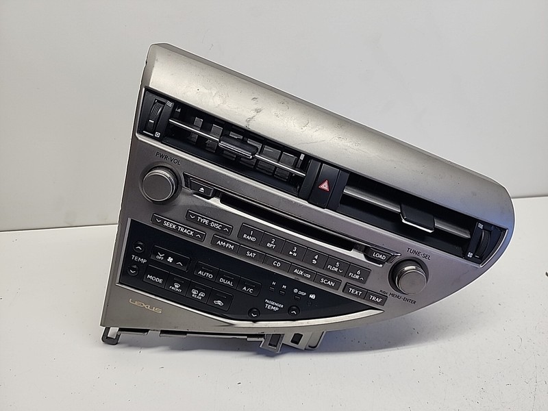 861200E280 | 2010 2011 LEXUS RX350 RX450H RADIO 6CD MP3 CLIMATE CONTROL OEM