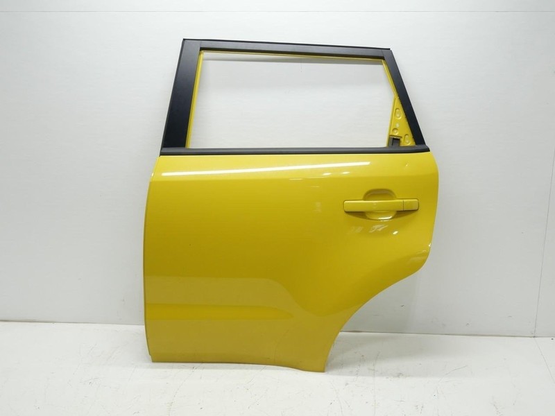 2014-2019 Kia Soul Rear Left LH Driver Side Exterior Door Shell Panel OEM YELLOW