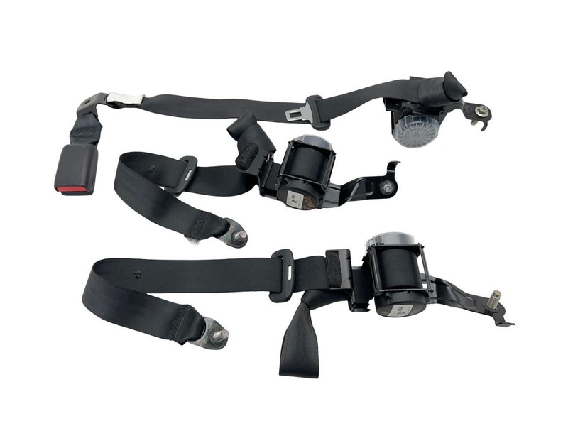 2018-2022 Honda Accord Rear Seat Belt Seatbelt Retractor Set Of 3 Black