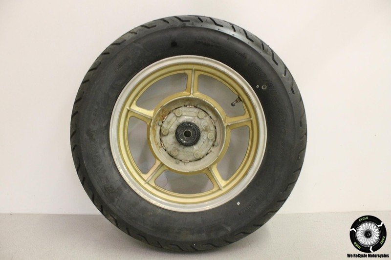 1986 Yamaha Virago 700 XV700 REAR BACK WHEEL RIM W TIRE XV 86