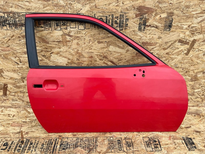 84-95 Porsche 944 968 S S2 Coupe Front Right Passenger Door Frame Shell Red OEM