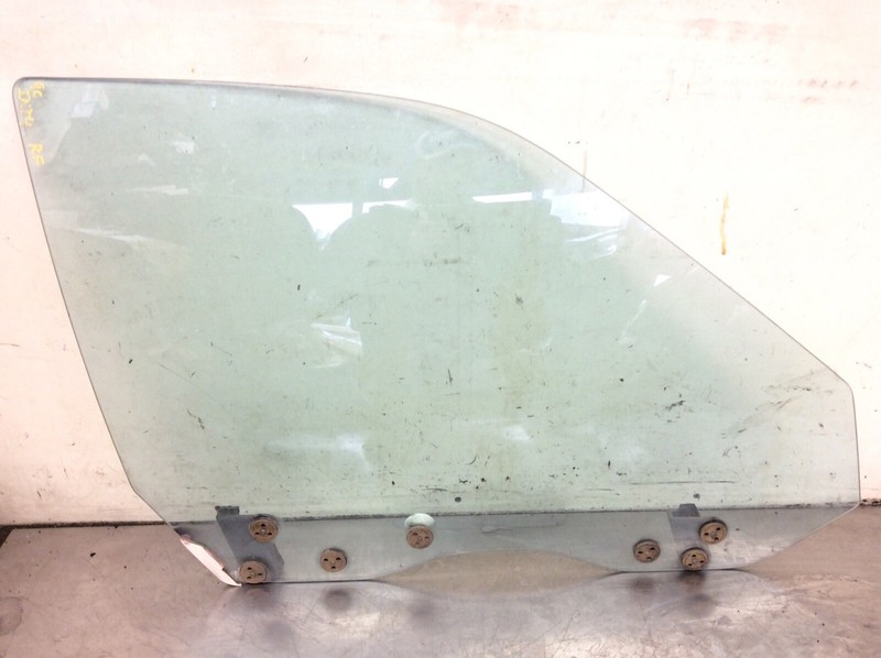 90-93 Integra 4Dr Right Passenger Front Door Glass Window Blue Used OEM