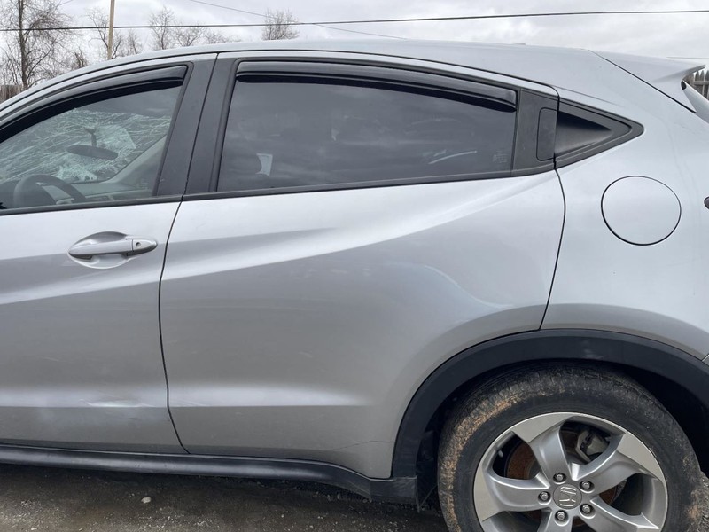 2016-2021 Honda HR-V Left Driver Side Rear Door Silver