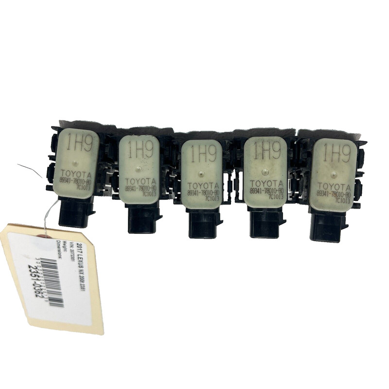 5 PCS OUTER PARKING ASSIST ULTRASONIC SENSOR 2015 - 2017 LEXUS NX200t NX300H OEM