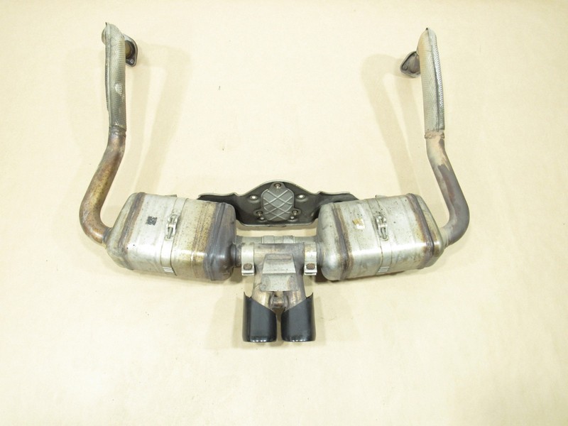 Porsche Cayman 718 2018 2.0L Engine Exhaust Muffler Assembly 17-24 |#2:M